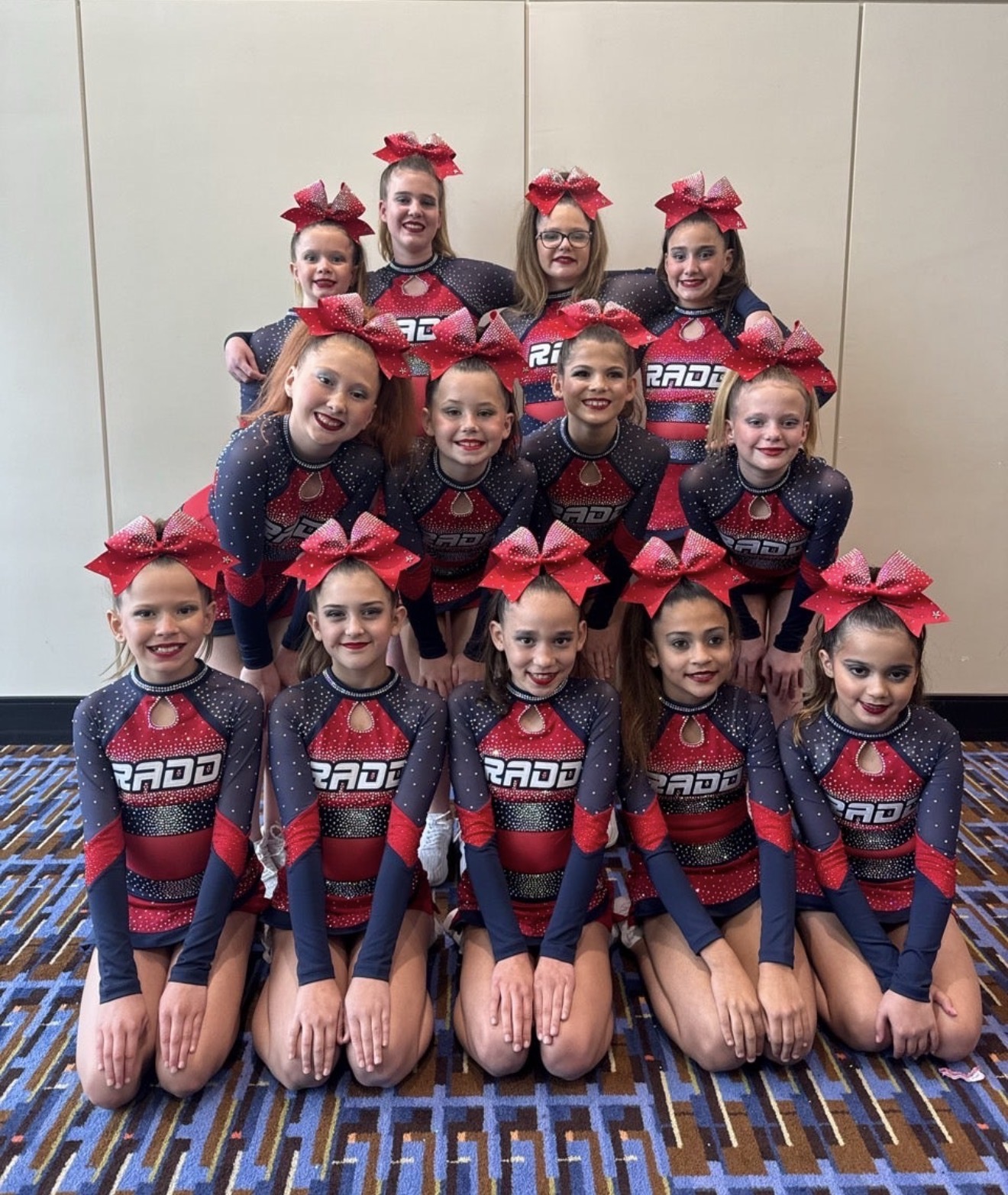 RADD Cheer team at NCFCC